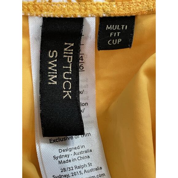 Nip Tuck Swim One Piece Swimsuit Floral Ruched Swimwear - Picture 8 of 9